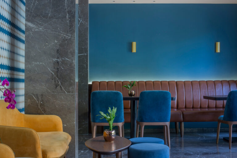 Delice Hotel Athens Greece lobby 3 768x512