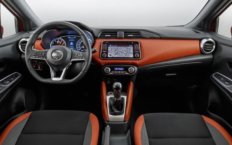 Nissan Micra interior 768x480