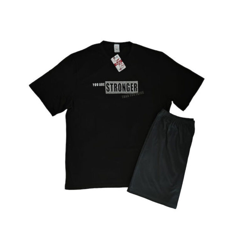 Billy Αντρική Κοντομάνικη Πυζάμα Βαμβακερή B587 ΟΚ 768x768