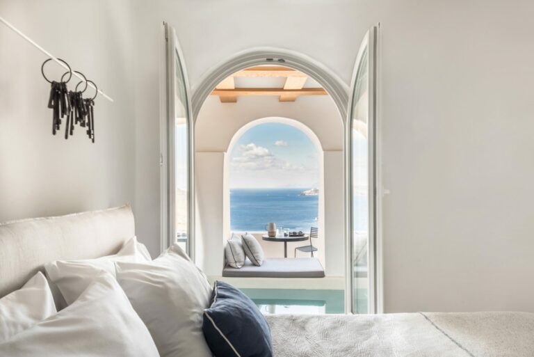 Porto Fira Suites Hotel in Santorini by Interior Design Laboratorium Yellowtrace 05 768x513