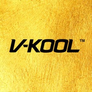 VKOOL LOGO GOLD AND BLACK 300x300